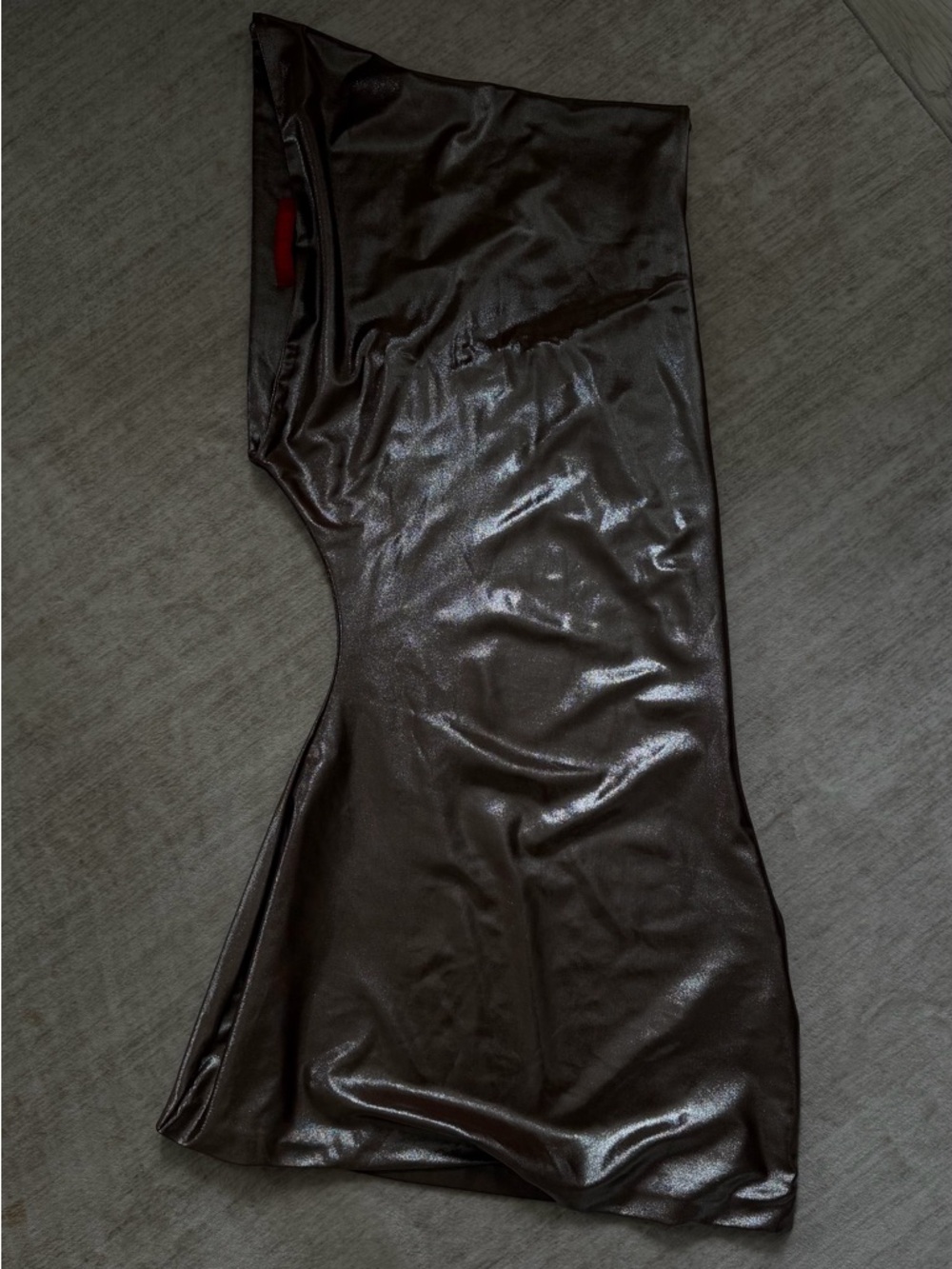 Coucoo Metallic Mini Dress